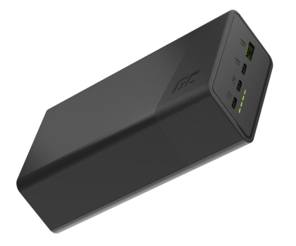 Powerbank Green Cell Powerplay 30 30000mah 22,5W 4 porty czarny